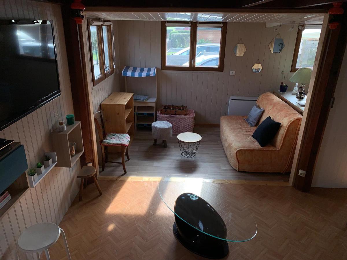 Chaleureux Chalet En Bord De Mer Merville-Franceville-Plage Εξωτερικό φωτογραφία